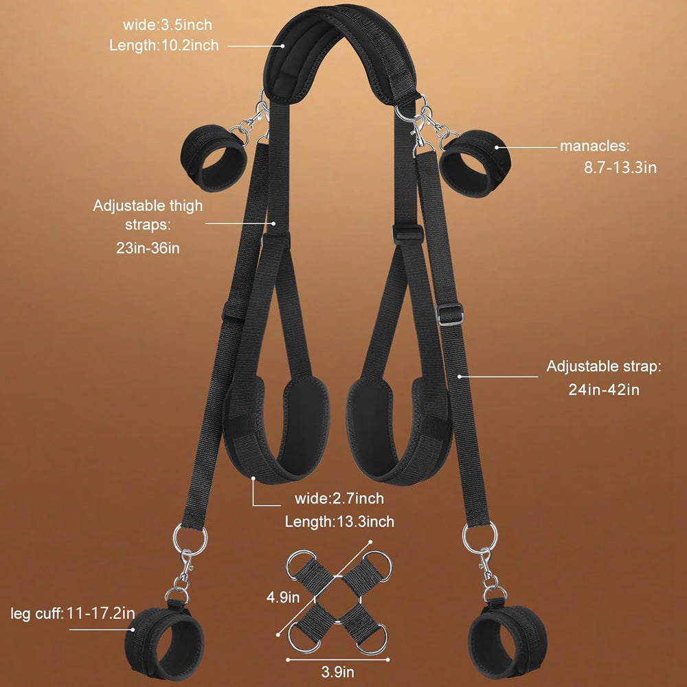 Xinghaoya Fabric Split Legs BDSM Gear