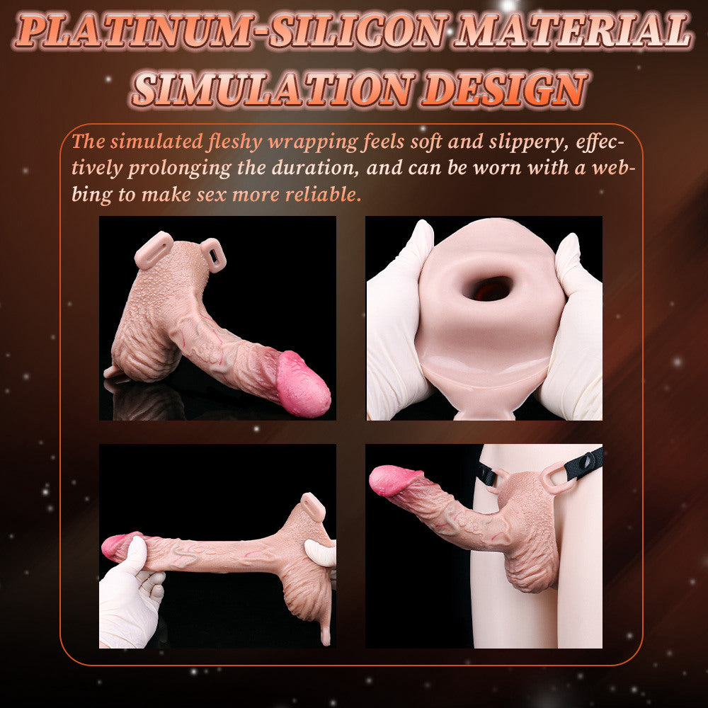 Xinghaoya Wearable Silicone Dildo Sleeve