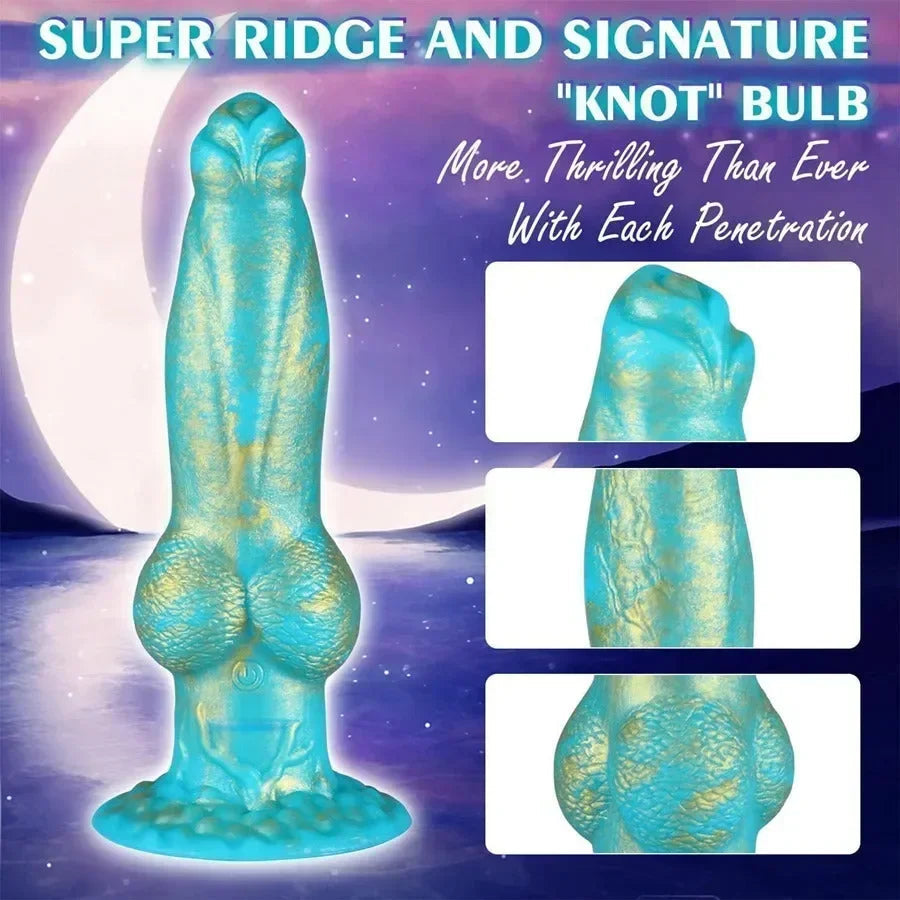 Remote Control Silicone Dildo Thruster