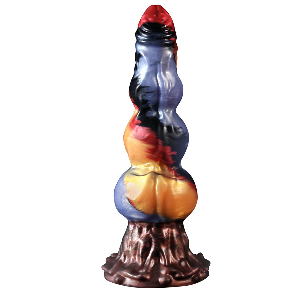 Xinghaoya Silicone Dog Penis Thrusting Vibrator