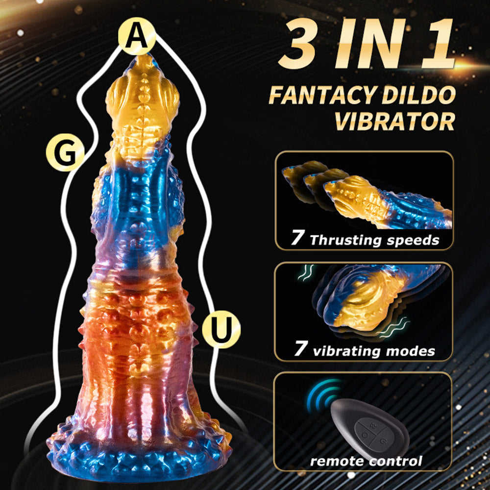 Xinghaoya Thrusting Dragon Dildo for Women