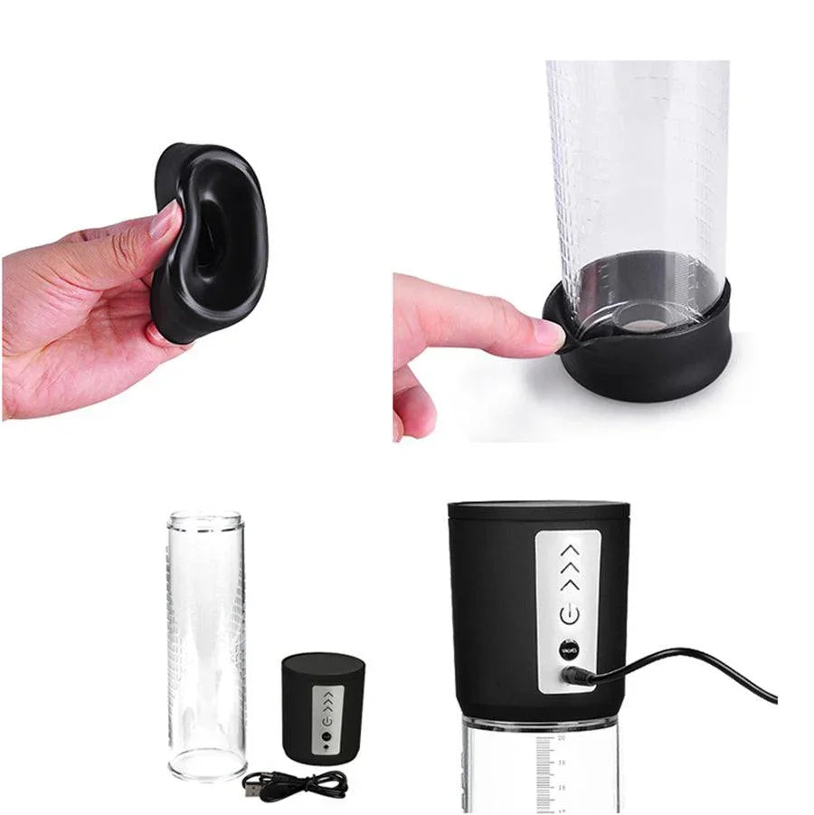 Electric ED Penis Pump Sex Toy for Men