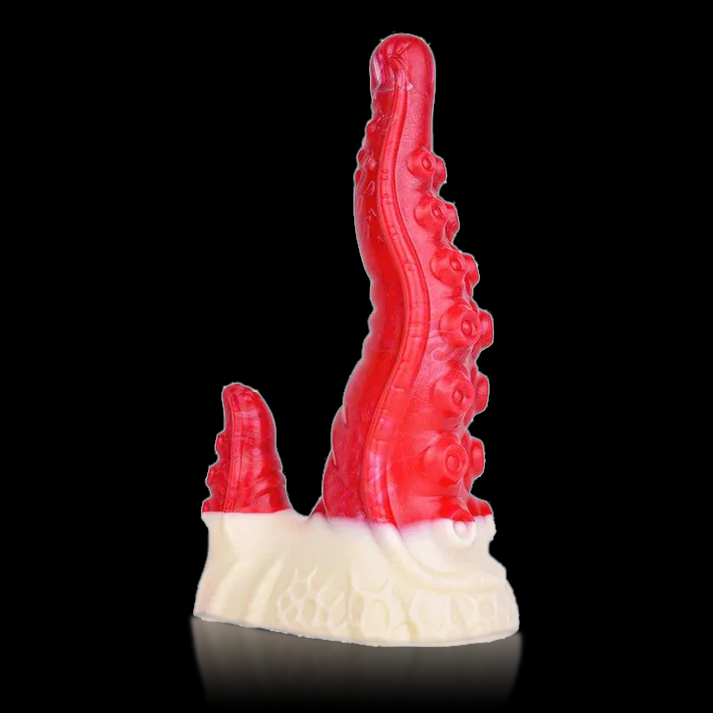 Double Silicone Tentacle Dildo 8 Inches