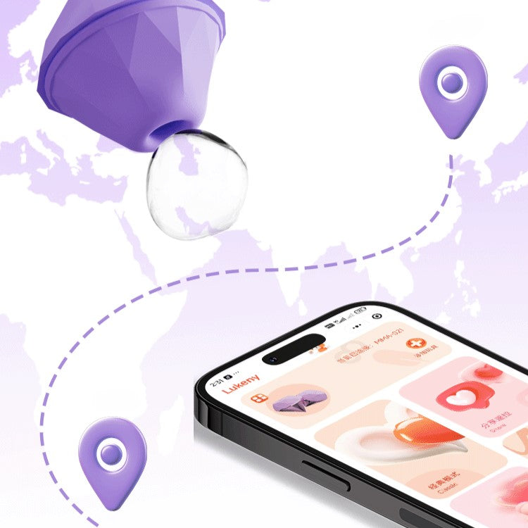 Hgod Diamond Clit Sucking Vibrator App Controlled