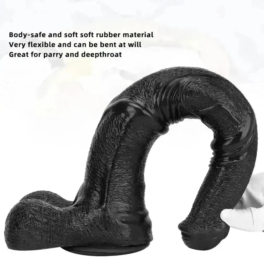 Xinghaoya Silicone Black Horse Dildo