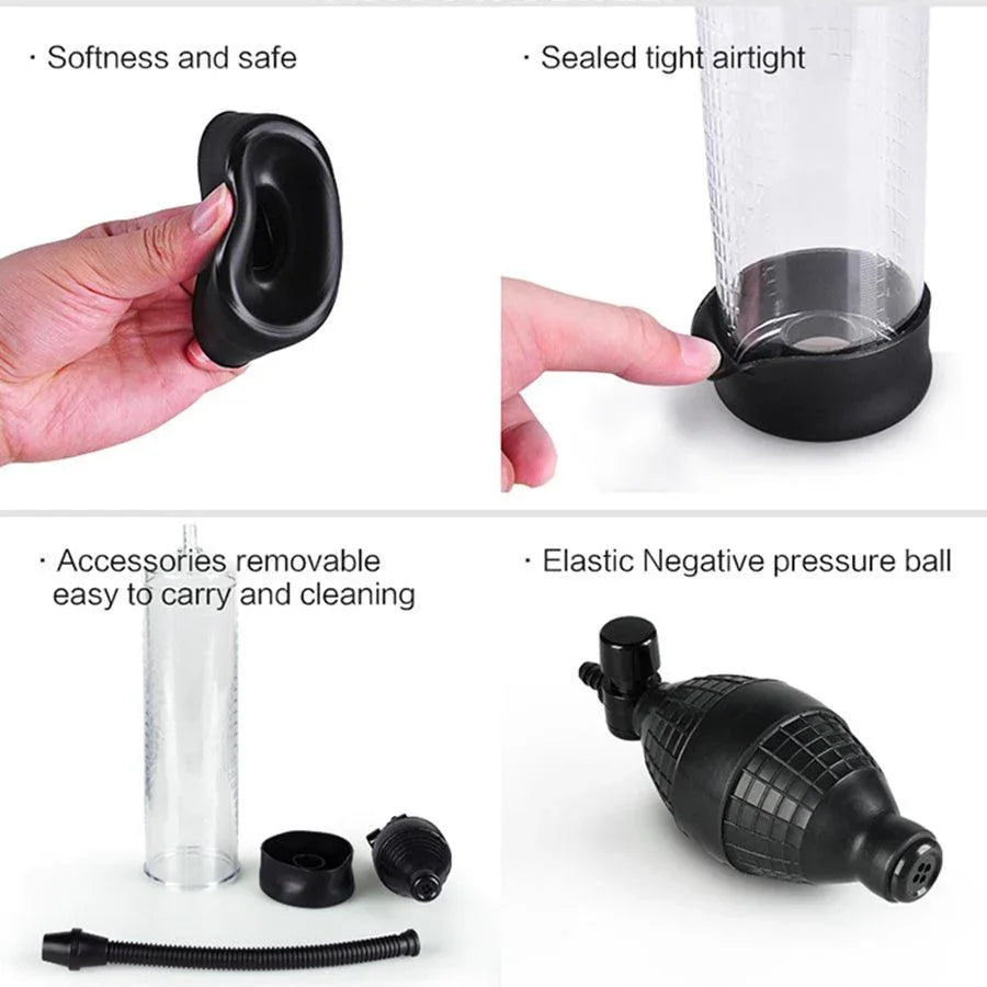 Manual Penis Pump Sex Toy for Men
