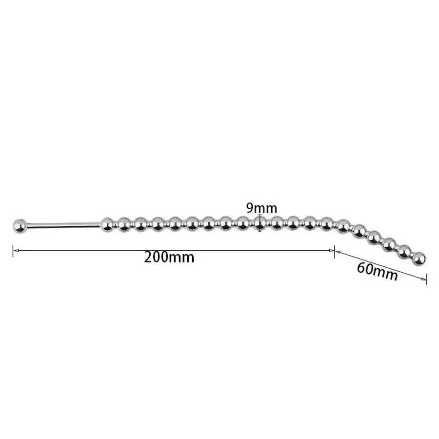 Metal Beads Sounding Rod for Men