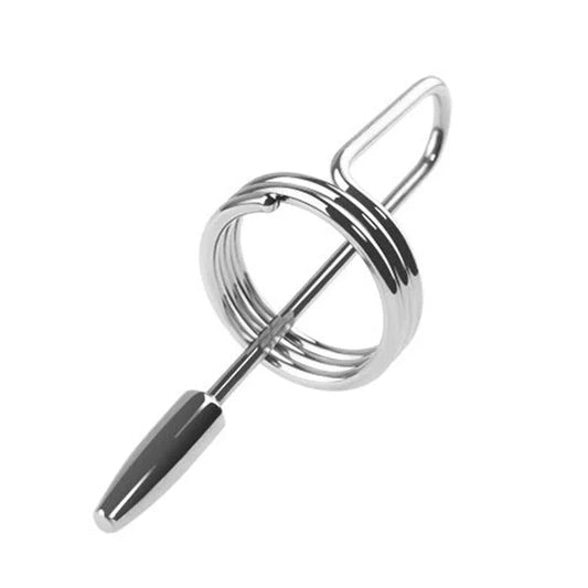 Metal Sounding Rod with Cock Ring
