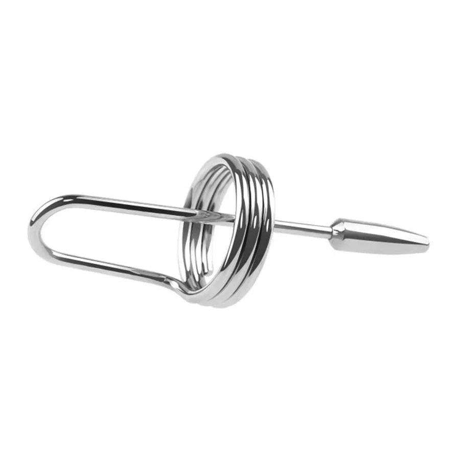 Metal Sounding Rod with Cock Ring