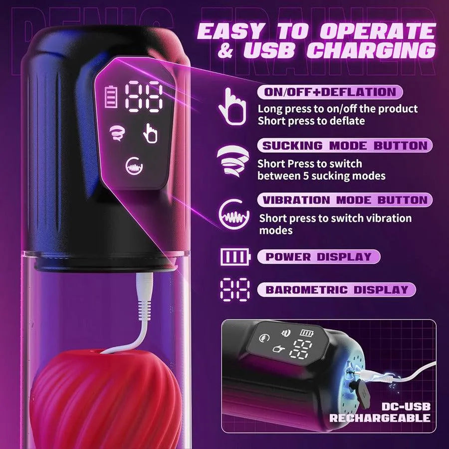 Multiple Pleasure Penis Enlargement Pump