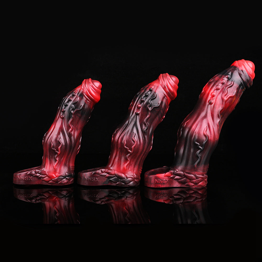 Xinghaoya Dark Silicone Dick Sleeve