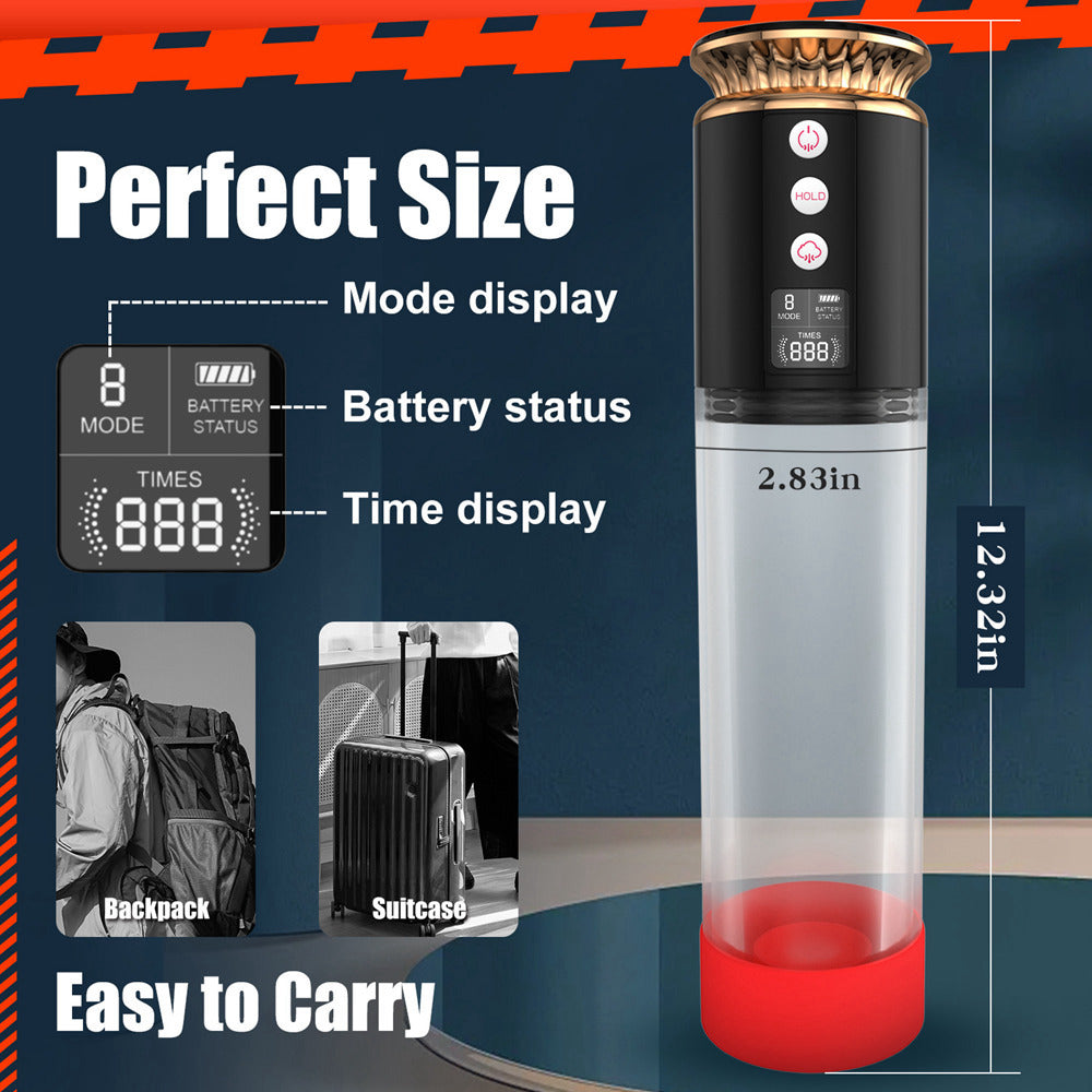 Xinghaoya LED Air Sucking Penis Pump