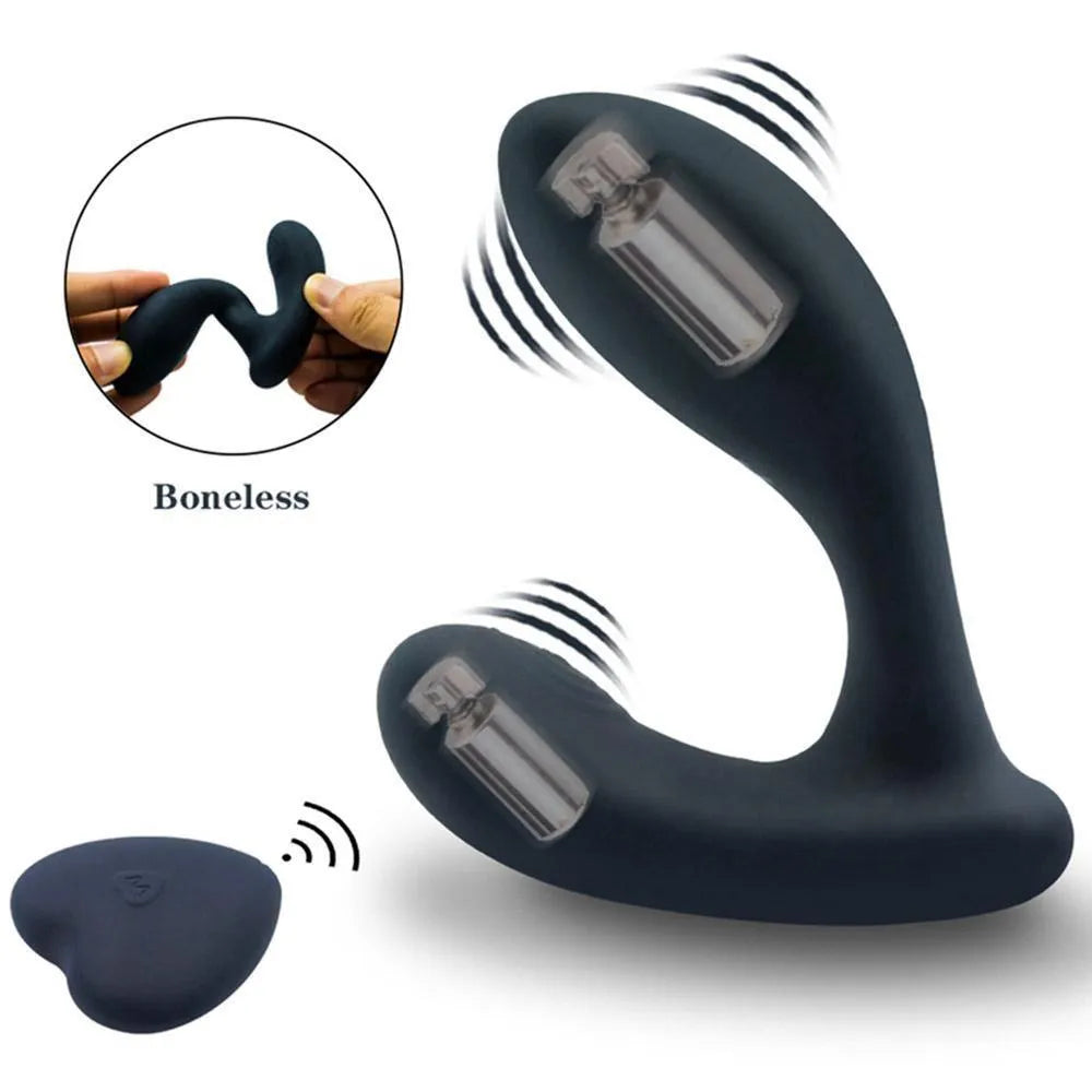 Vibrador anal masculino Anesidora con control remoto anesidora Vibrador anal masculino Anesidora con control remoto anesidora