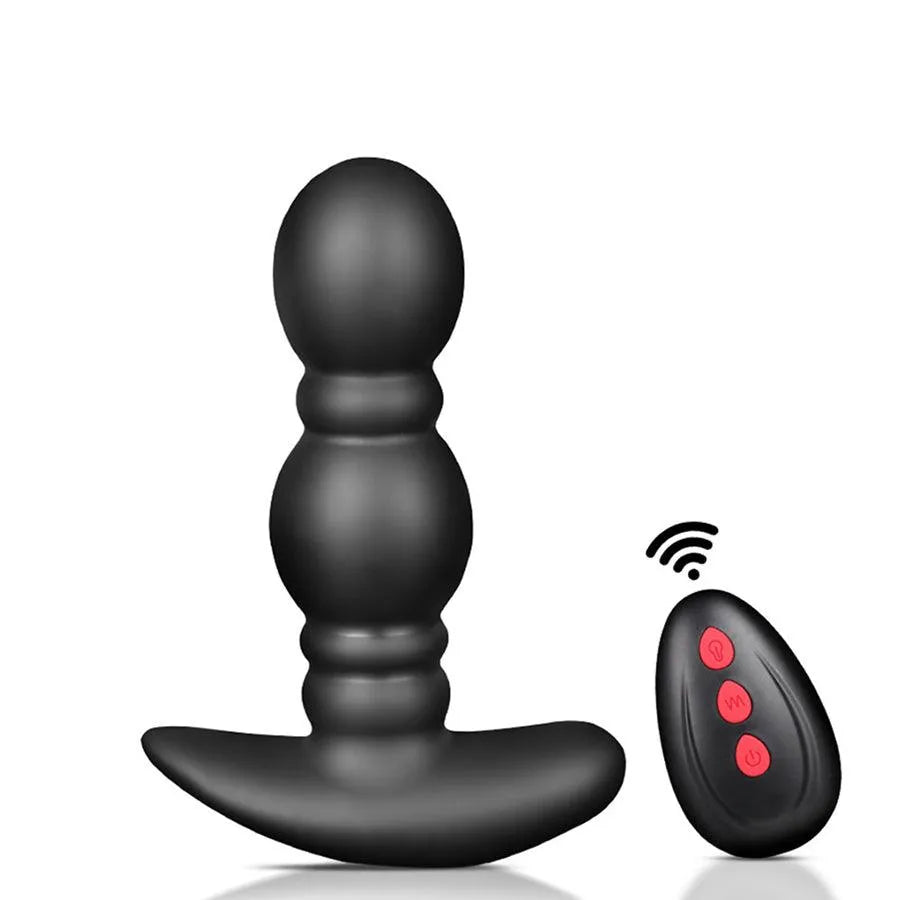 Remote Control Inflatable Butt Plug Vibrator