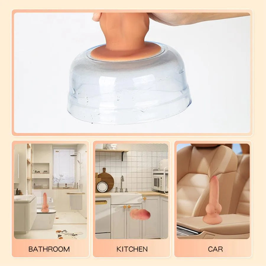 Remote Control Vibrating Inflatable Dildo