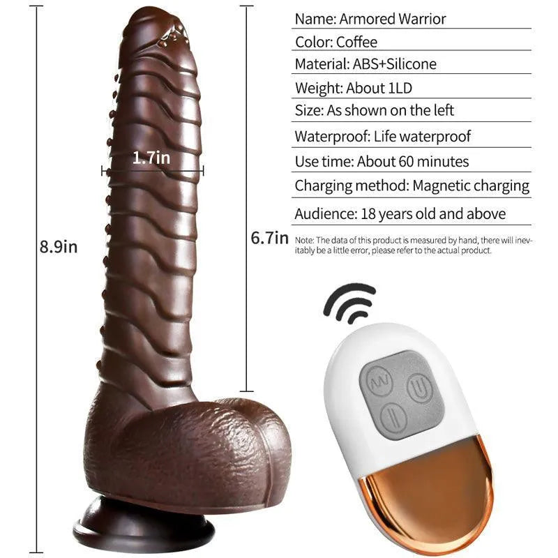 Remote Control Thrusting Dildo Sex Toy