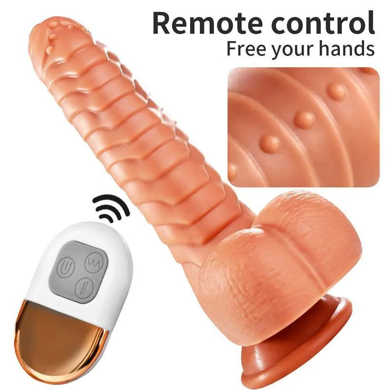 Remote Control Thrusting Dildo Sex Toy