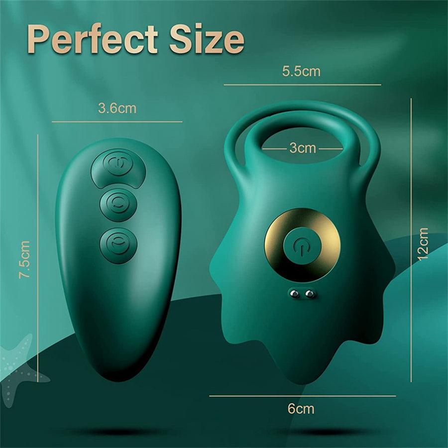 Remote Control Vibrating Dick Ring