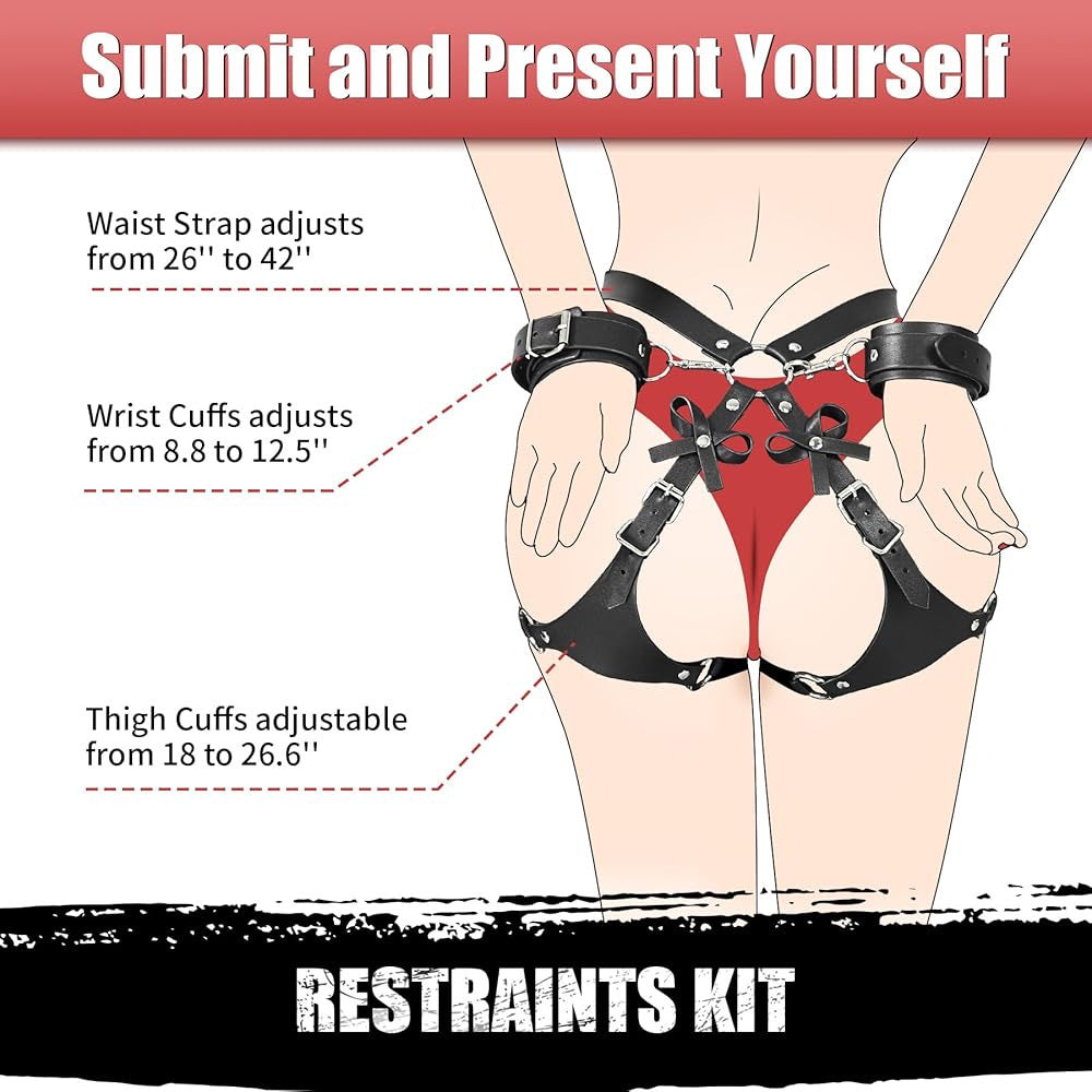 Xinghaoya Leather Wearable Bondage Restraints