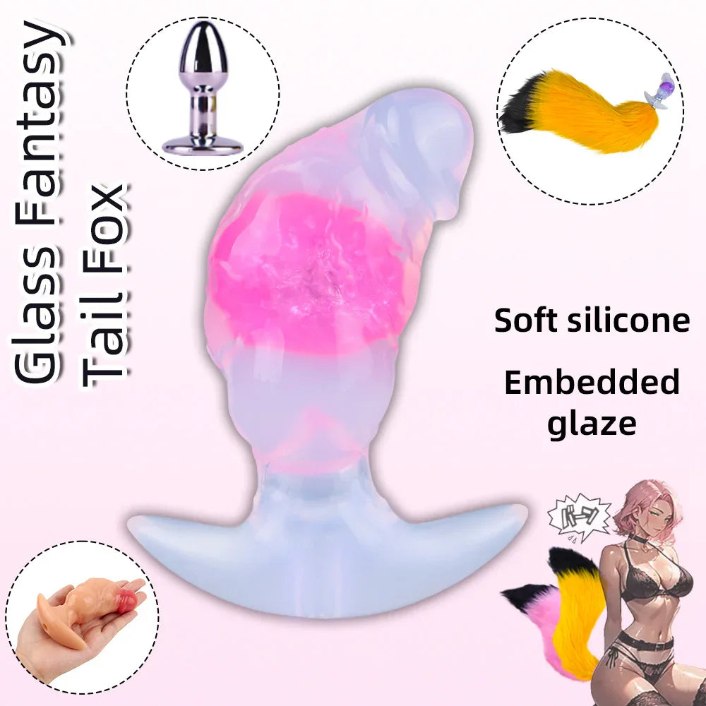Xinghaoya Long Tail Butt Plug for Sex