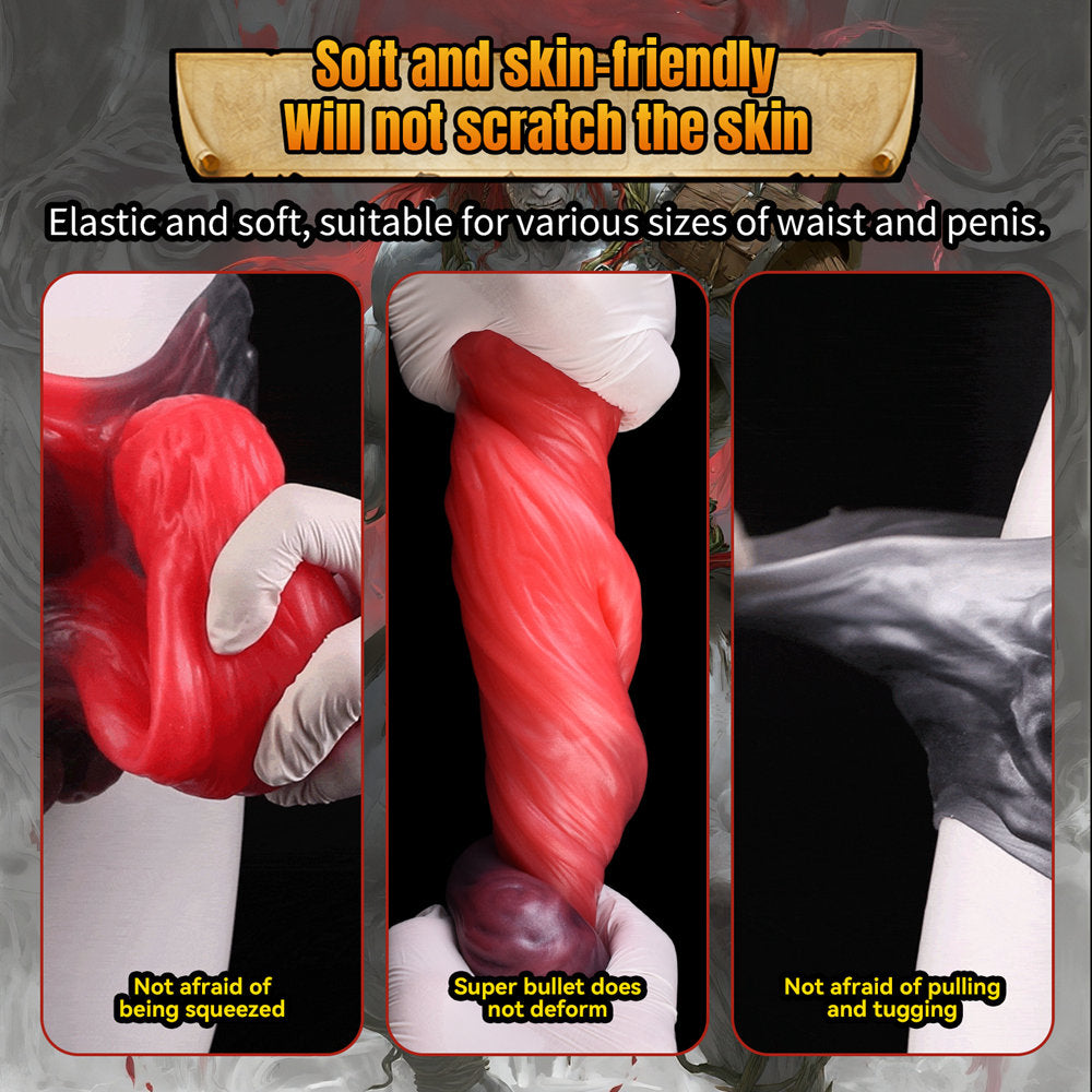 Xinghaoya Silicone Hollow Monster Dildo