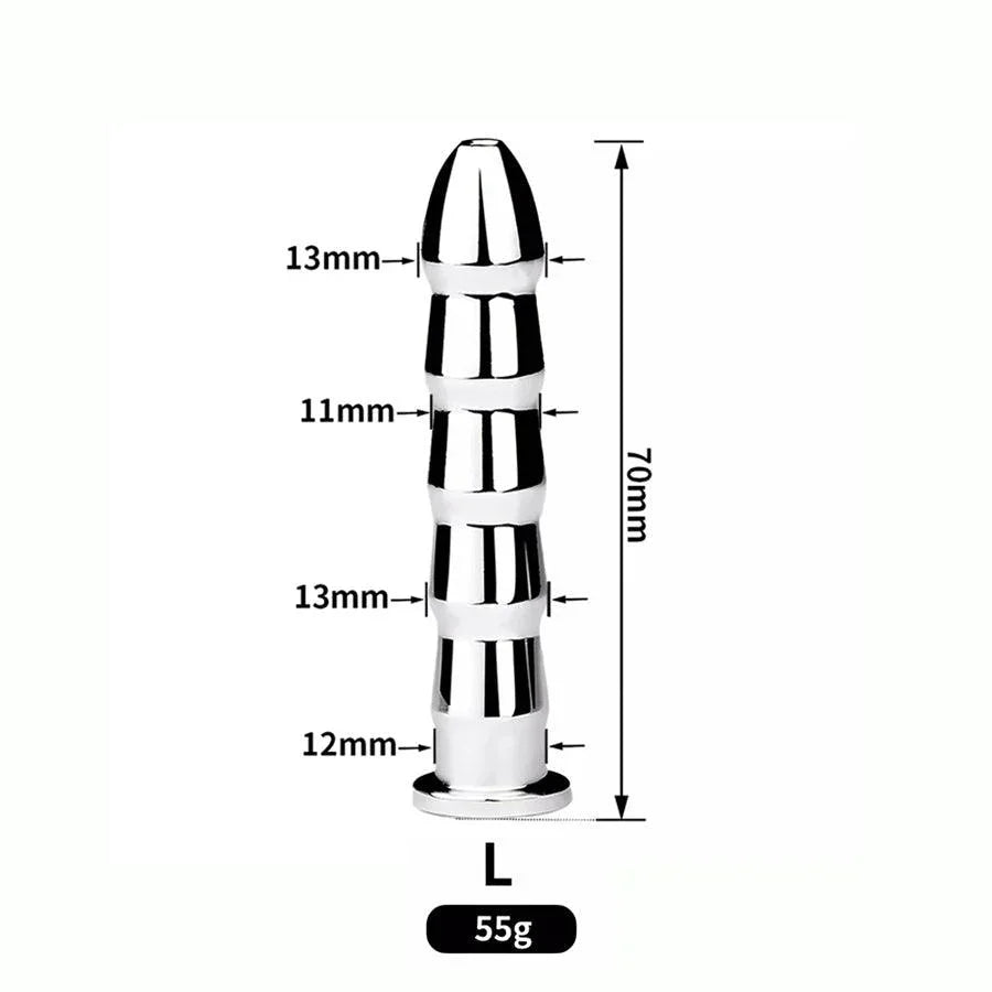 Stainless Steel Male Urethral Sounding Rod