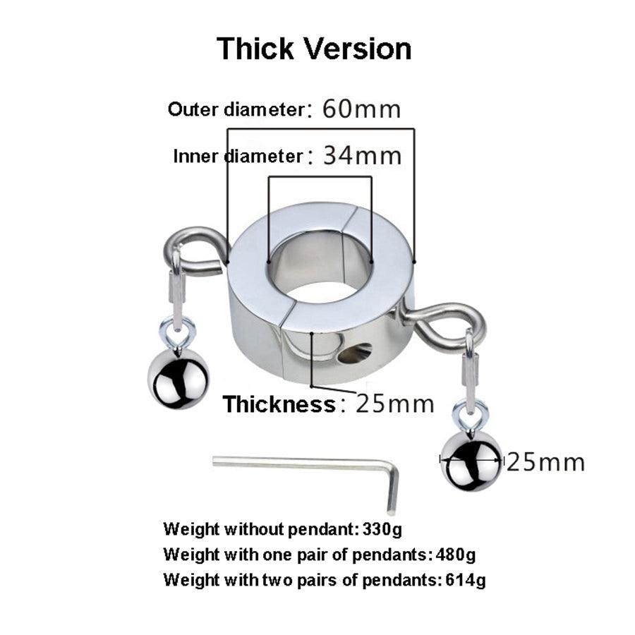 Stainless Steel Penis Weight Pendant