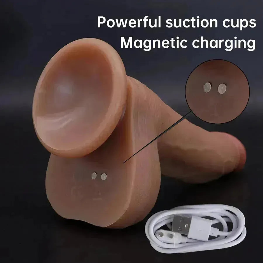 Remote Realistic Thrusting Adult Toy