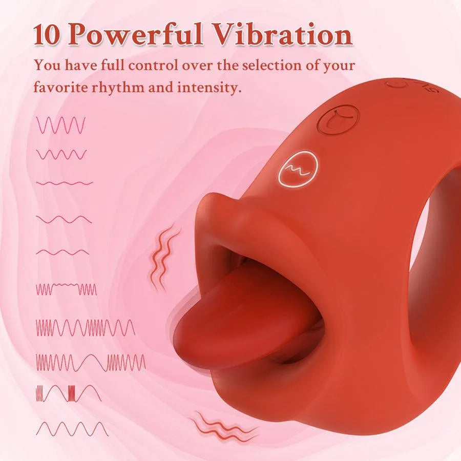 Sweet Tongue Silicone Clitoral Stimulator for Women