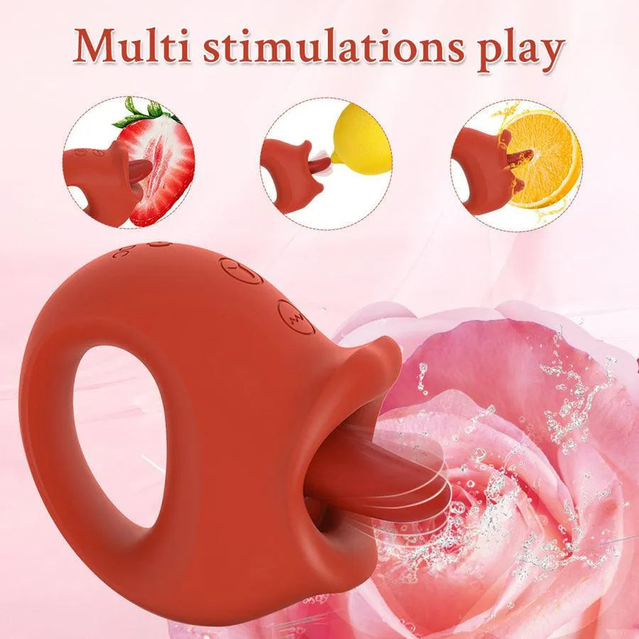 Sweet Tongue Silicone Clitoral Stimulator for Women