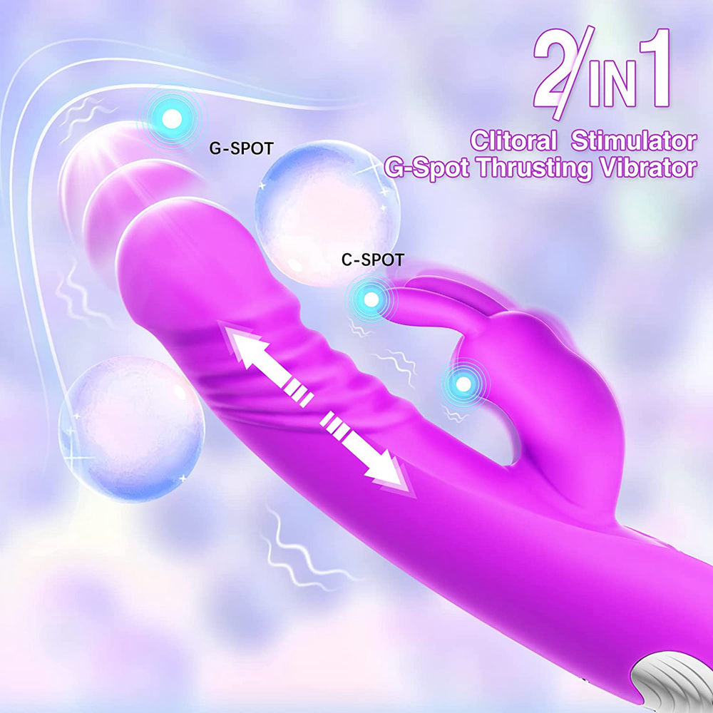 Xinghaoya Thrusting Rabbit Vibrator Sex Toy