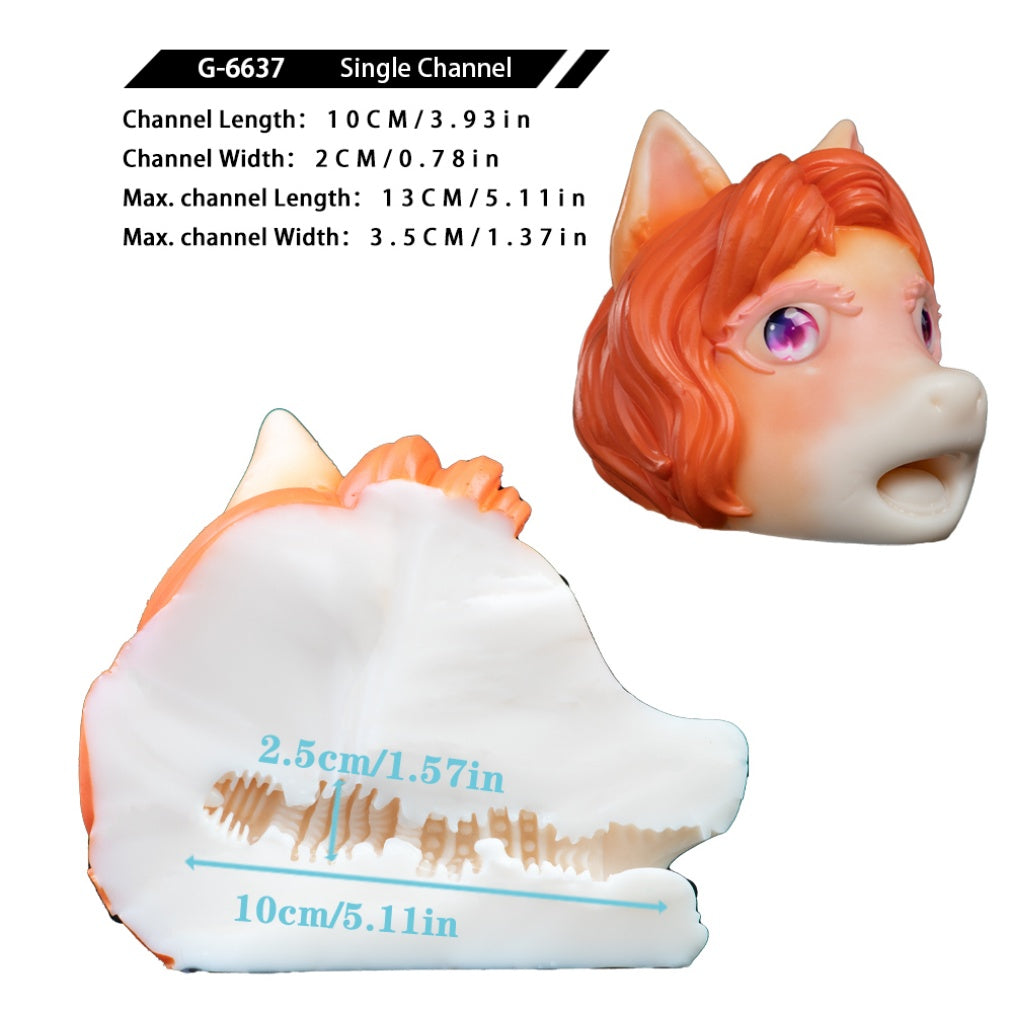 Fantasy Pony Silicone Sex Doll-Mini Male Sex Toy for Realistic Blowjobs & Penis Massage