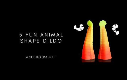 5 Fun Animal Shape Dildo - Real Test