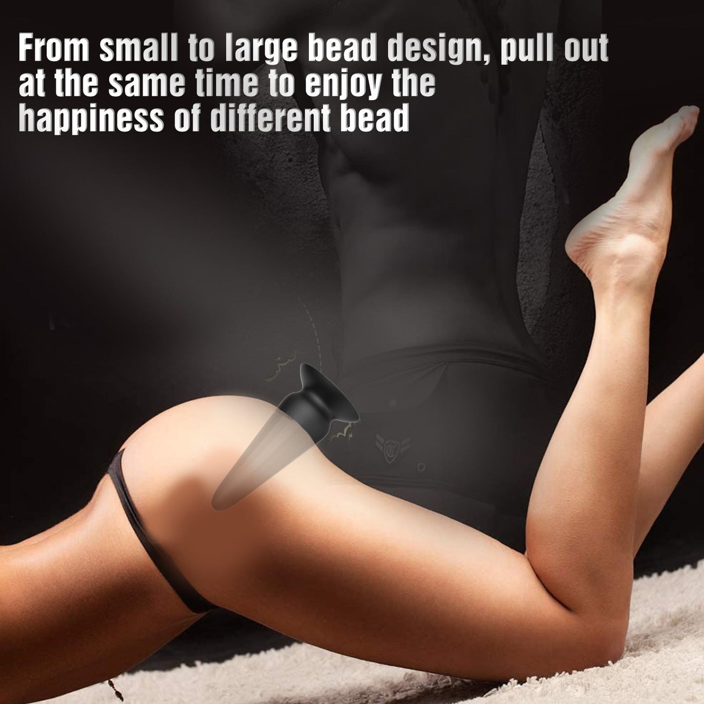 Remote Control Vibrating Butt Plug - Tapered Vaginal Anal Stimulator Prostate Massager