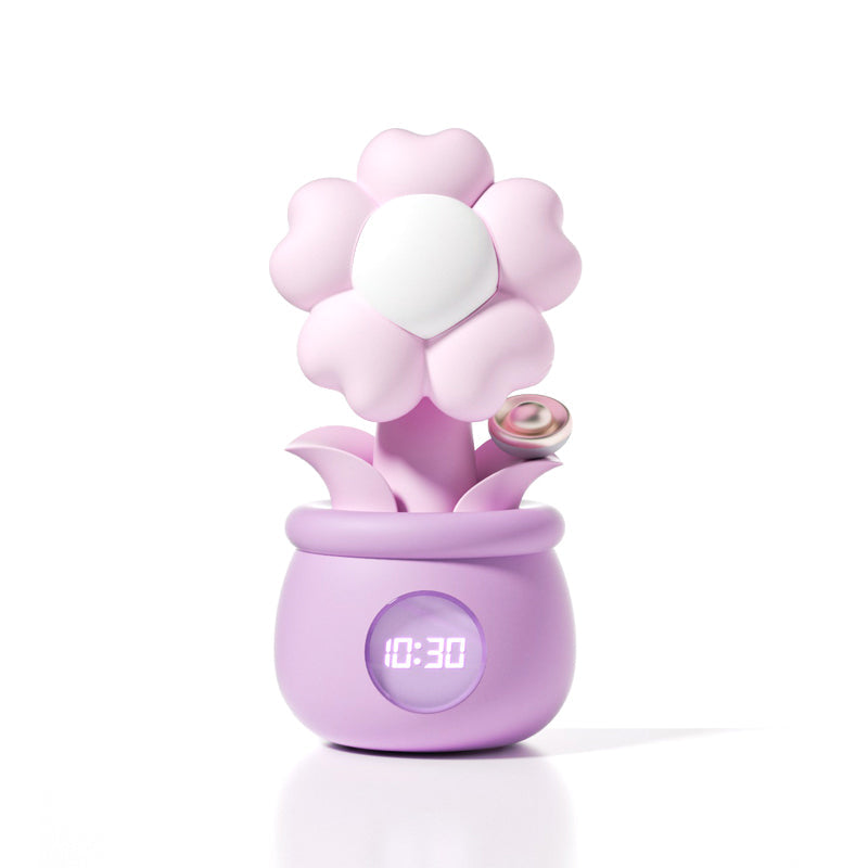 ZEMALIA Flower Clock Sucking & Thrusting Vibrator Set