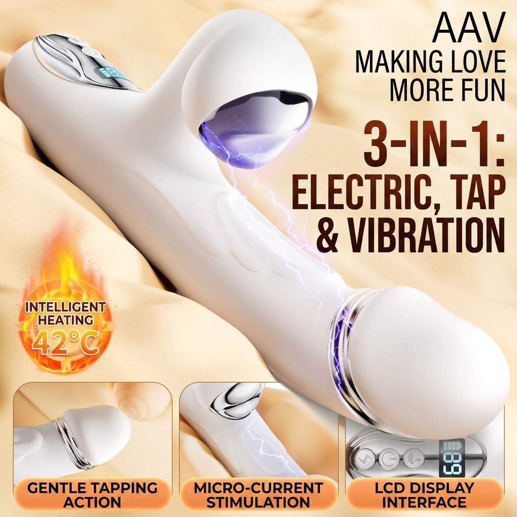Swan Electro-Clitoral & G-Spot Spanking Vibrator