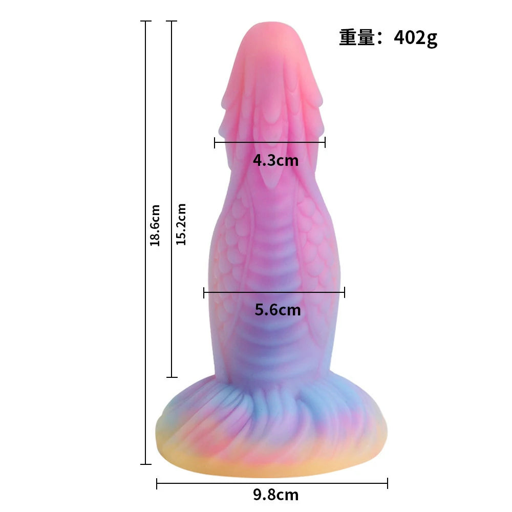 Glow in the Dark Moon Fantasy Unicorn Dildo