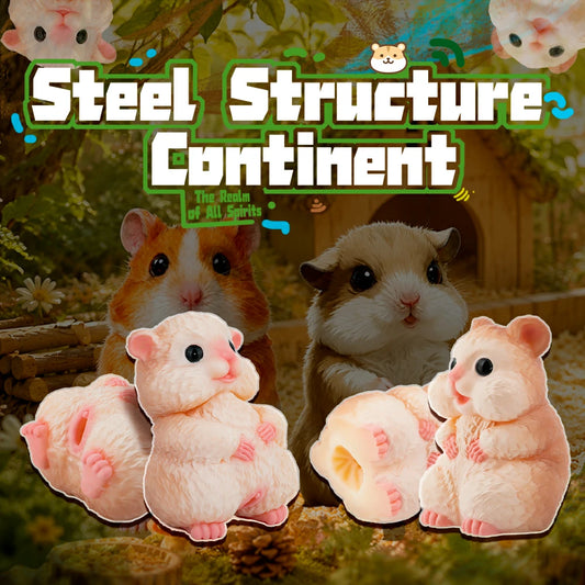 Chubby Hamster Pocket Pussy – Liquid Silicone Fantasy Animal Stroker