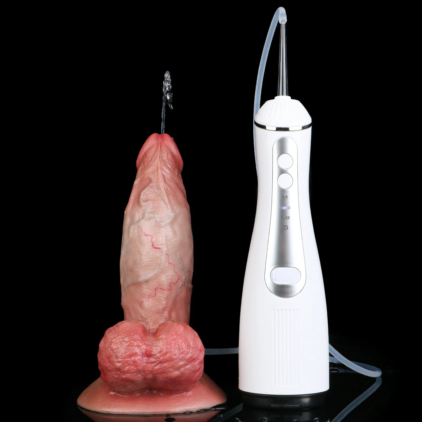 Squirting Realistic Dildo with Ejaculation System & Suction Base