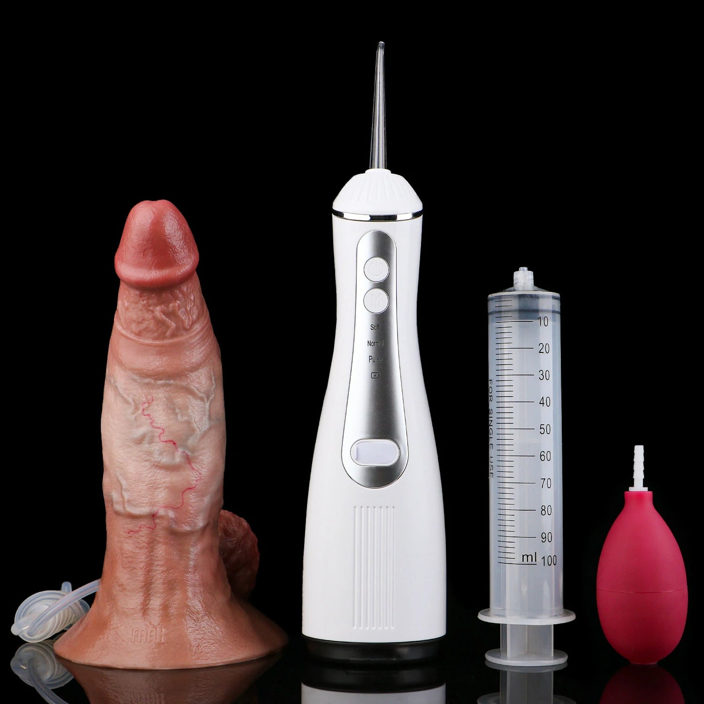 Squirting Realistic Dildo with Ejaculation System & Suction Base
