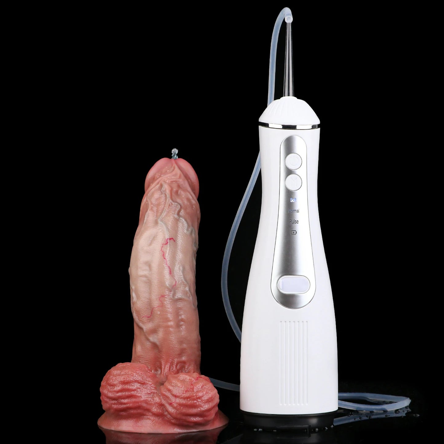 Squirting Realistic Dildo with Ejaculation System & Suction Base