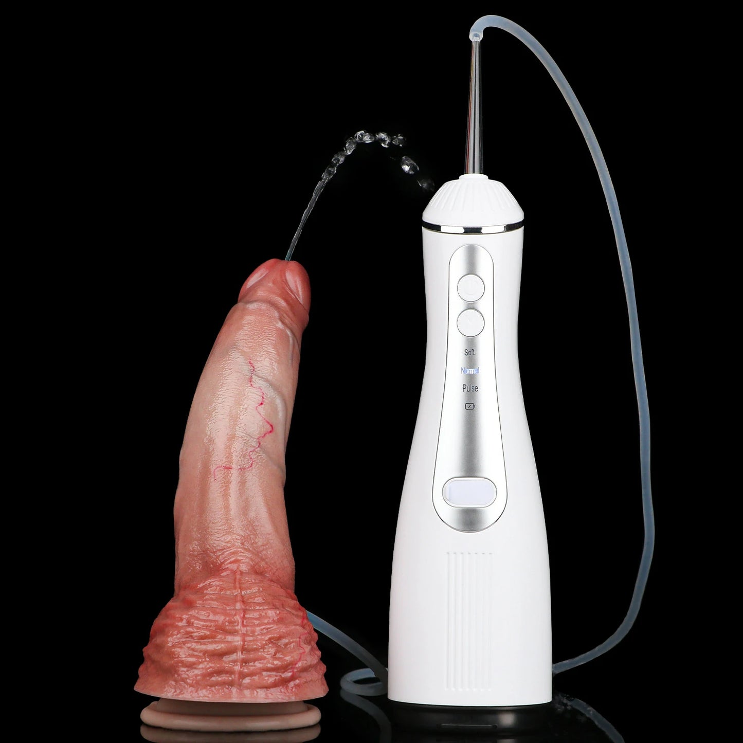 Squirting Realistic Dildo with Ejaculation System & Suction Base