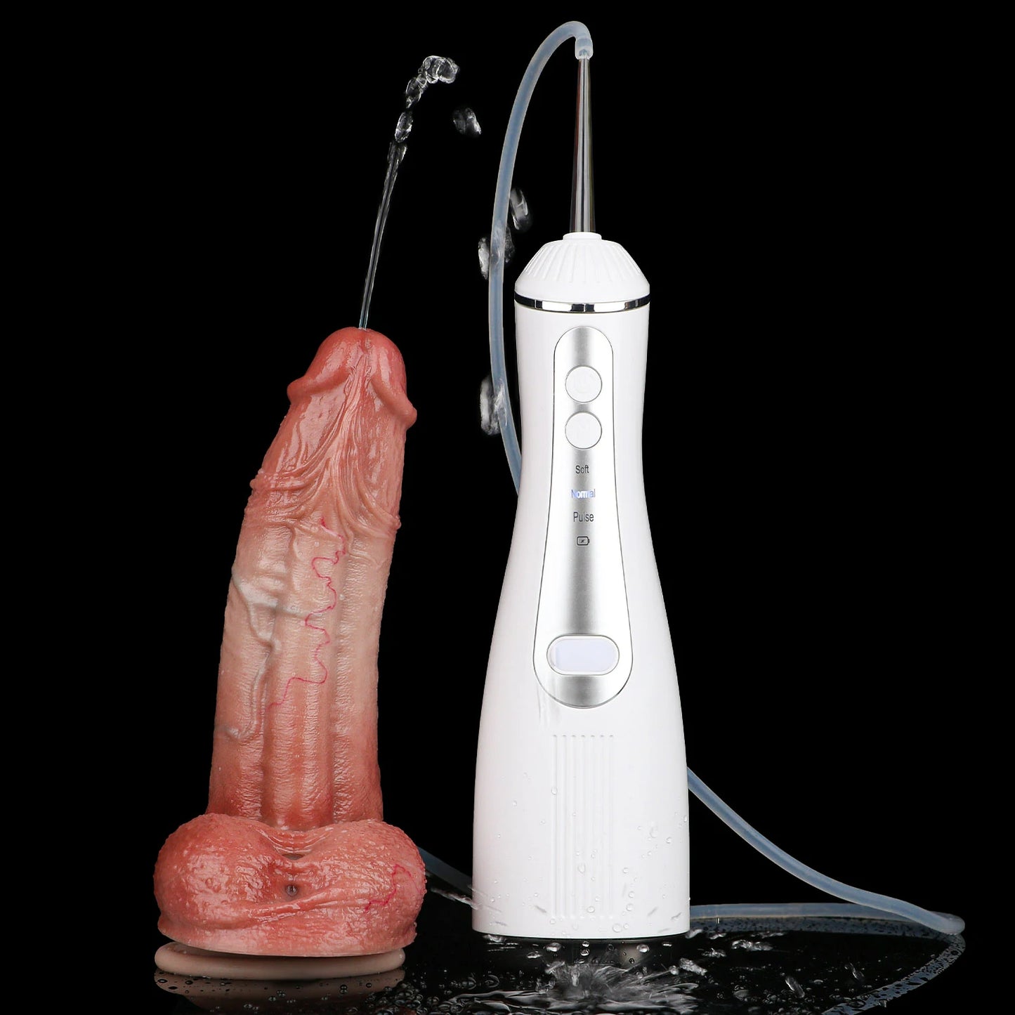 Squirting Realistic Dildo with Ejaculation System & Suction Base