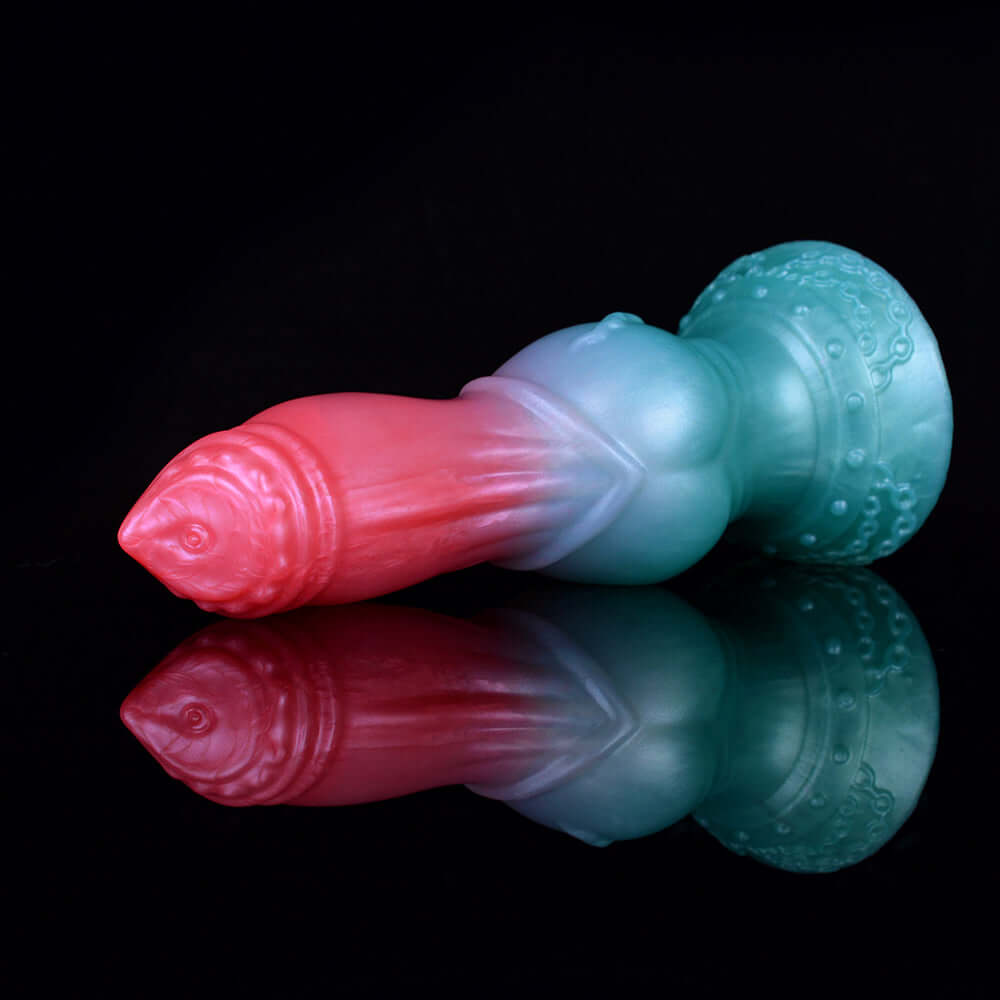 🐶 7.91-Inch Berg - Curved Fantasy Dog with Huge Knot
