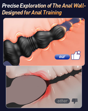App-Controlled Telescopic Thrusting Anal Plug (3rd Generation)