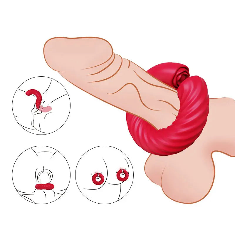 180° Rotating Multi-Use Cock Ring