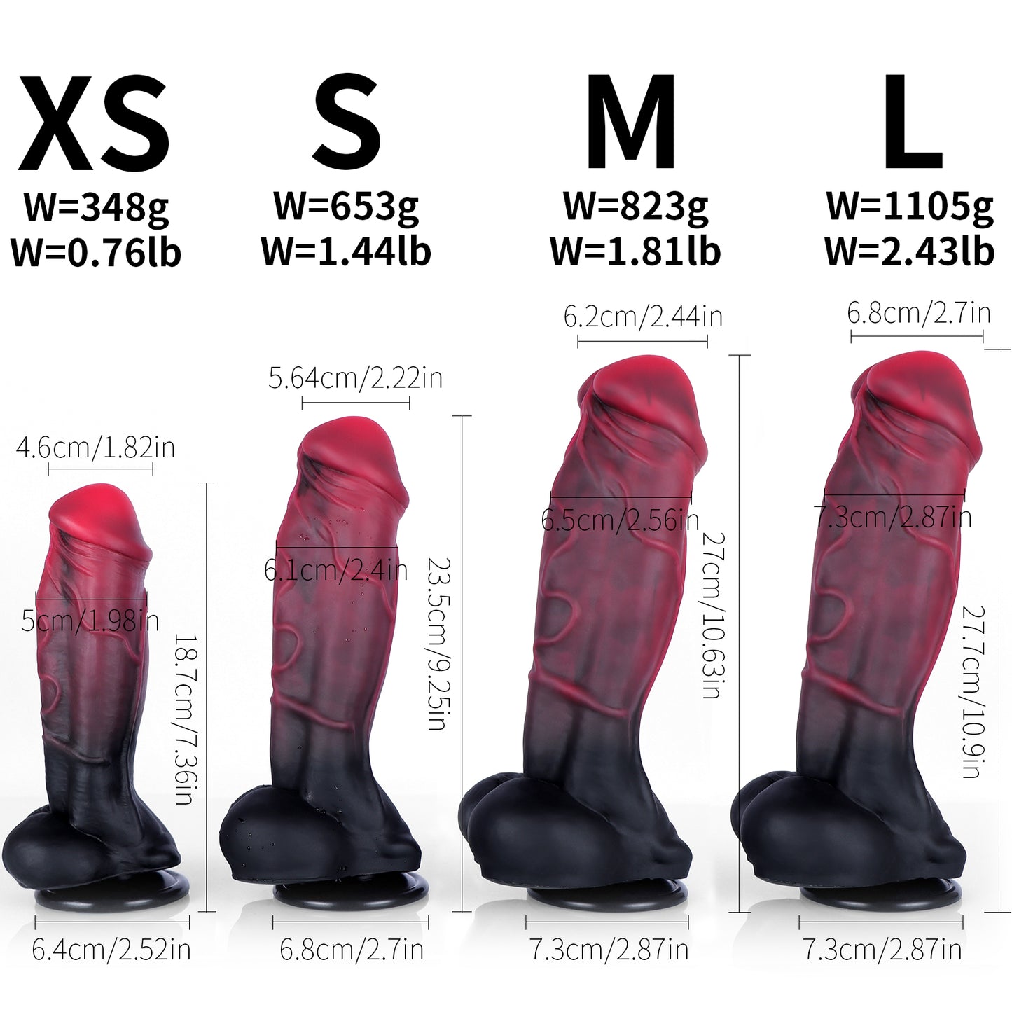 Mystic Form – Sculpted Liquid Silicone Fantasy Dildo