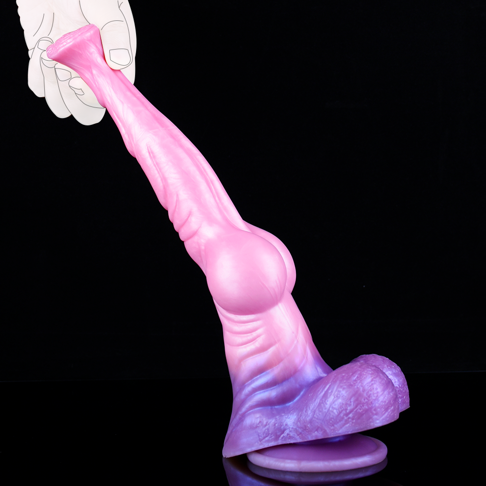 🐴 11.18-Inch Ajax - Giant Horse Dildo with Huge knot