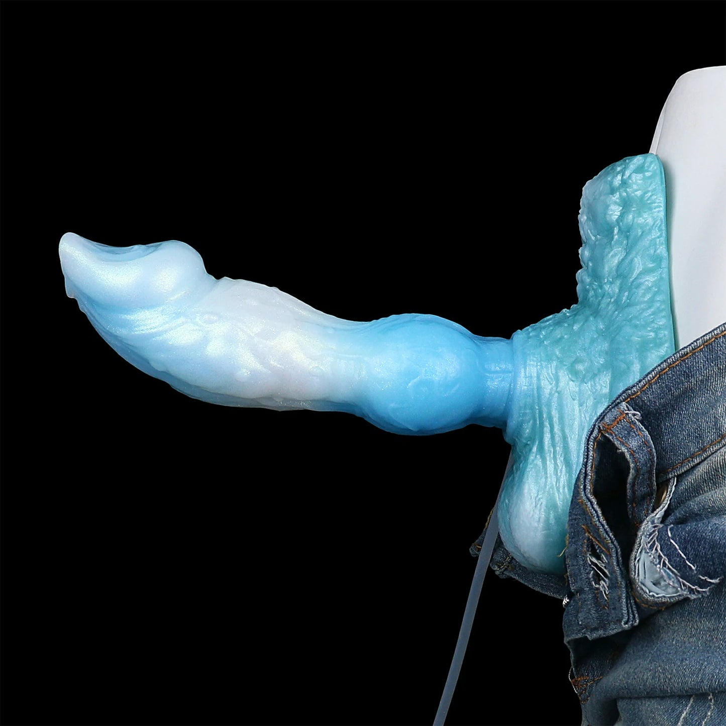 Astral Wolf Inflatable Dildo & Flushing Anal Plug