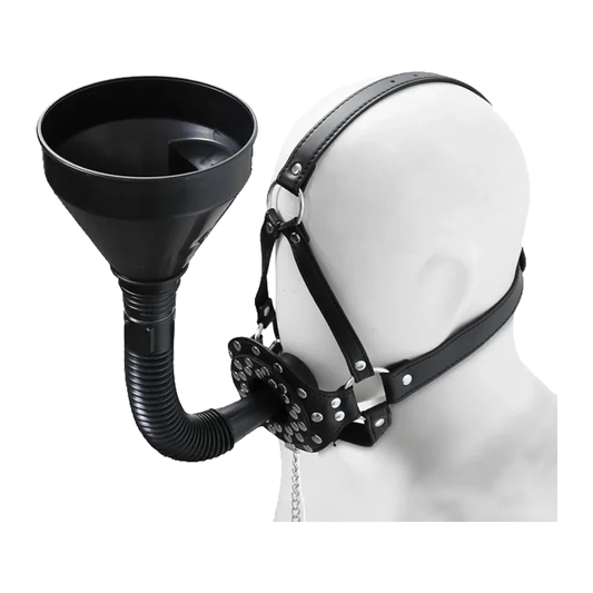 BDSM Funnel Gag Restraint Mask